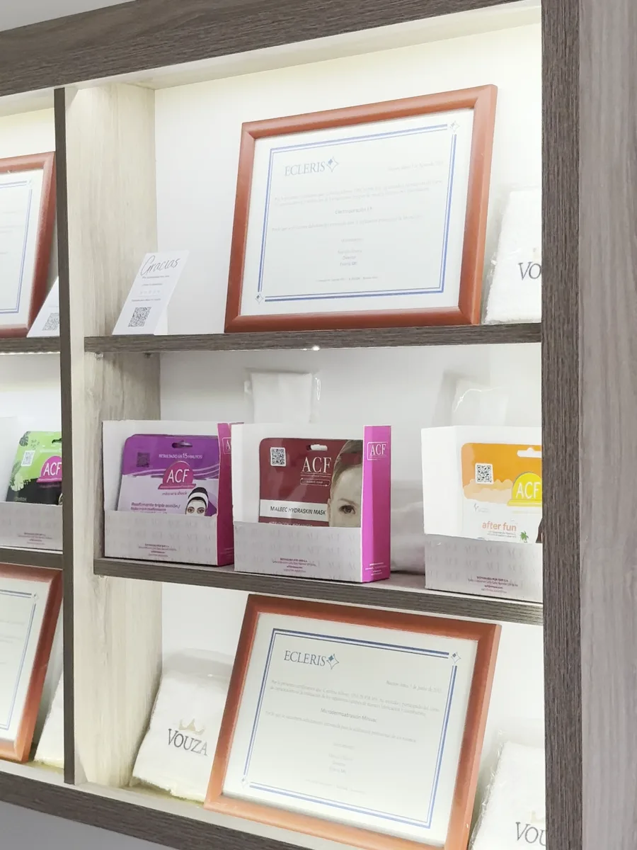 Certificaciones y productos de VOUZA
